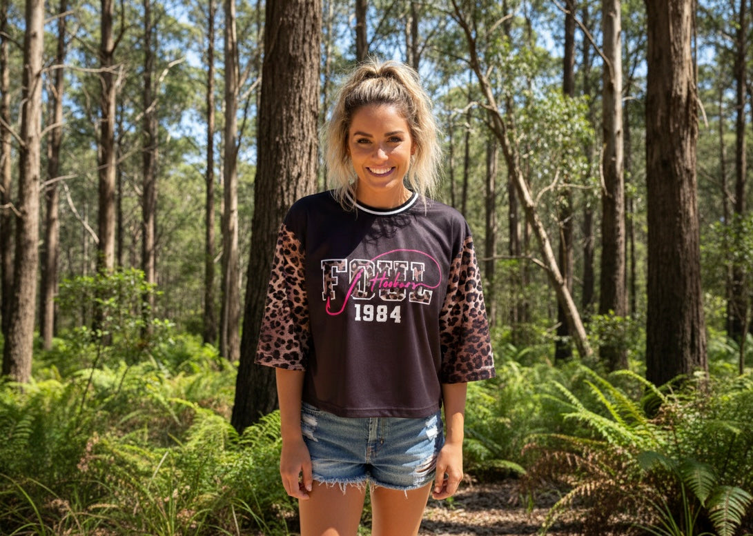 The Foul Hookers Wild Black Fishing Shirt (PRE-RODER)